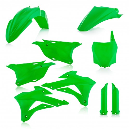 KIT PLÁSTICOS COMPLETO ACERBIS KAWASAKI KX 85 2014-2018 VERDE II